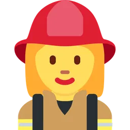 Woman Firefighter — Twitter