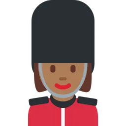 Woman Guard: Medium-Dark Skin Tone — Twitter