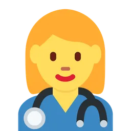 Woman Health Worker — Twitter