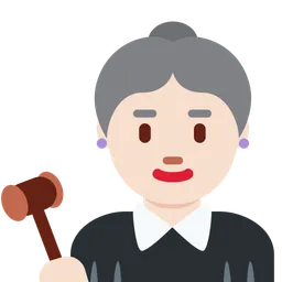 여성 판사: 밝은 피부 톤 — Twitter