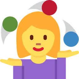 Woman Juggling — Twitter