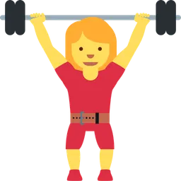 Woman Lifting Weights — Twitter