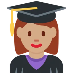 Woman Student: Medium Skin Tone — Twitter