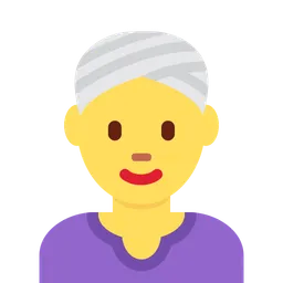 Woman Wearing Turban — Twitter