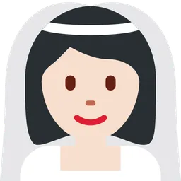 베일을 쓴 여성: 밝은 피부 톤 — Twitter